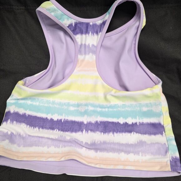 Eddie Bauer Youth Reversible 2 Piece Swim Girls Medium 10/12 Swimming Summer - Picture 3 of 12